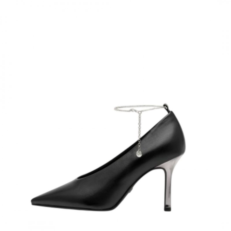 WOMEN'S BLACK HEELS TAMARIS 1-22464-45 001 BLACK