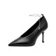 WOMEN'S BLACK HEELS TAMARIS 1-22464-45 001 BLACK