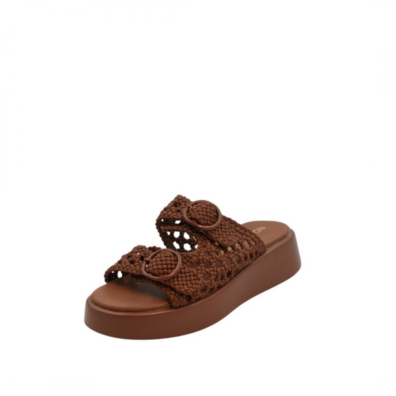 WOMEN'S SLIPPERS BROWN NOA HARMON 10019-07 CUERO