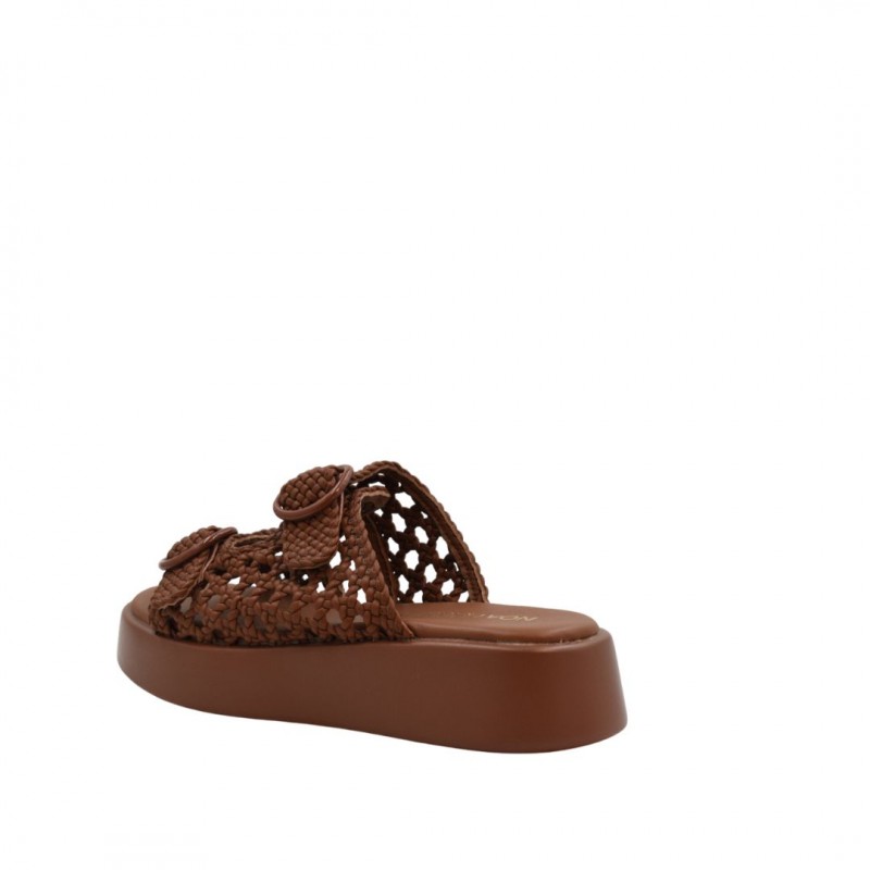 WOMEN'S SLIPPERS BROWN NOA HARMON 10019-07 CUERO