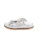 WOMEN'S SLIPPER SILVER INUOVO 395010