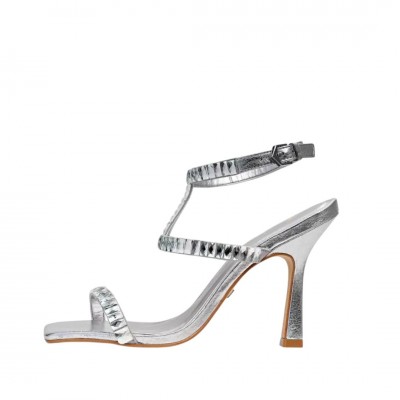 ΓΥΝΑΙΚΕΙΟ ΠΕΔΙΛΟ ΑΣΗΜΙ CARRANO 274069/CAB08-CRACK-SILVER