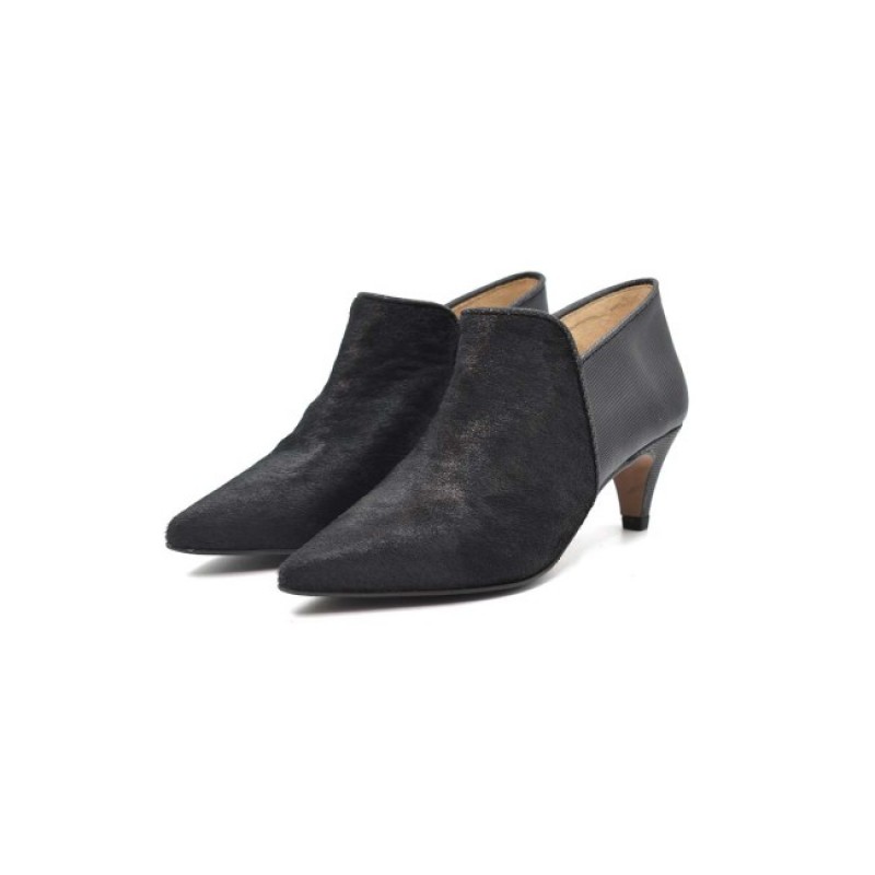 ΓΥΝΑΙΚΕΙΟ ΜΠΟΤΑΚΙ ΜΑΥΡΟ/PONY SKIN MARIAN 8558 