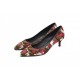 WOMEN'S HEEL MULTICOLOR LOLA CRUZ 140Z98BK