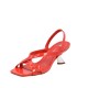 WOMEN'S RED SANDAL CARRANO 681016/MET01-VERMELHO