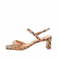WOMEN'S PRINT SANDAL CAMEL CARRANO 809003/CAB01- COOKIE