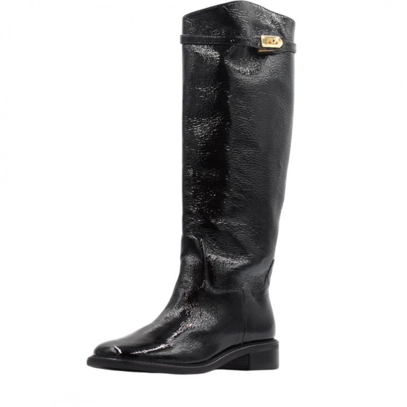 ΓΥΝΑΙΚΕΙΑ ΜΠΟΤΑ ΜΑΥΡΗ CARRANO 852001/FAC01-VERNIZ