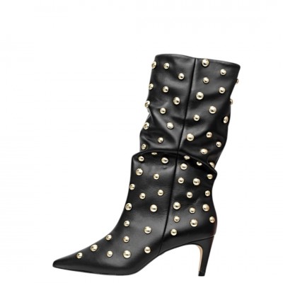 ΓΥΝΑΙΚΕΙΑ ΜΠΟΤΑ ΜΑΥΡΗ CARRANO 853006/CABL01 SOFT LEATHER