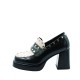 WOMEN'S HEEL NOA HARMON 9838-M60 MULTI BLACK 