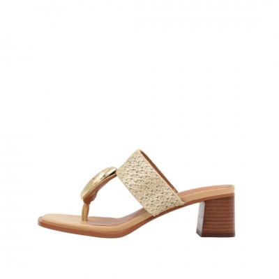 ΓΥΝΑΙΚΕΙΟ MULE ΧΡΥΣΟ/ΜΠΕΖ NOA HARMON 9971-90 GOLD