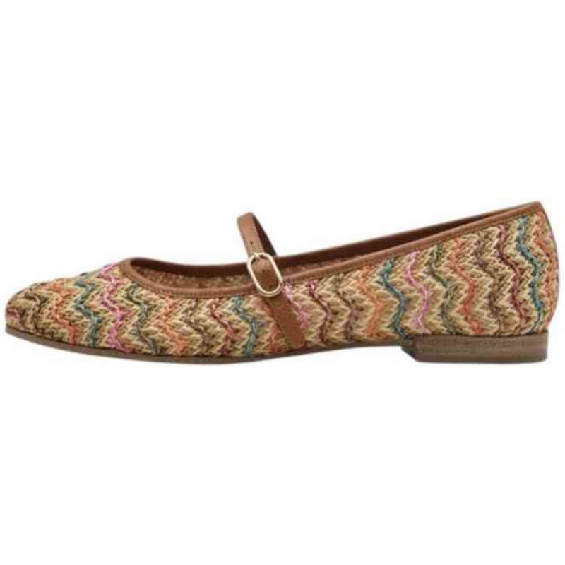 WOMEN'S BALLERINAS MULTICOLOR TAMARIS 1-22146-44 902 M2214644 MULTICOLOR