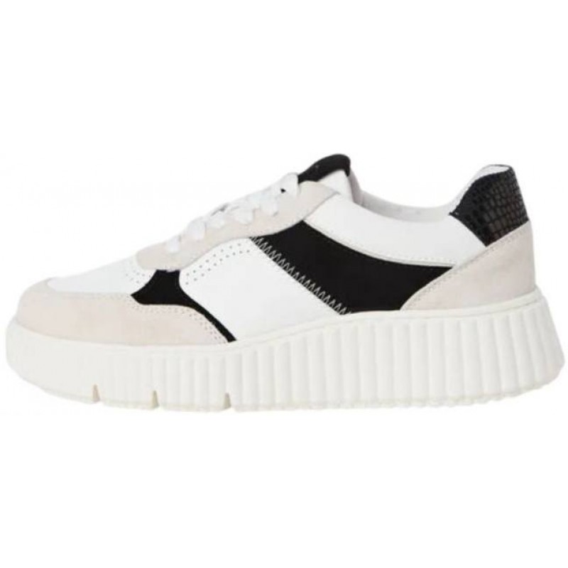 ΓΥΝΑΙΚΕΙΟ SNEAKER ΙΒΟΥΑΡ/ΜΑΥΡΟ TAMARIS 1-23771-42 4A0