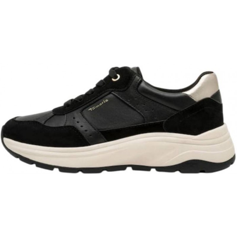 ΓΥΝΑΙΚΕΙΟ SNEAKER ΜΑΥΡΟ TAMARIS 1-23772-45 098