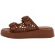 WOMEN'S SLIPPERS BROWN NOA HARMON 10019-07 CUERO