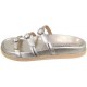 ΓΥΝΑΙΚΕΙΟ SLIPPER ΑΣΗΜΙ SOFIA MANTA 2033 SILVER
