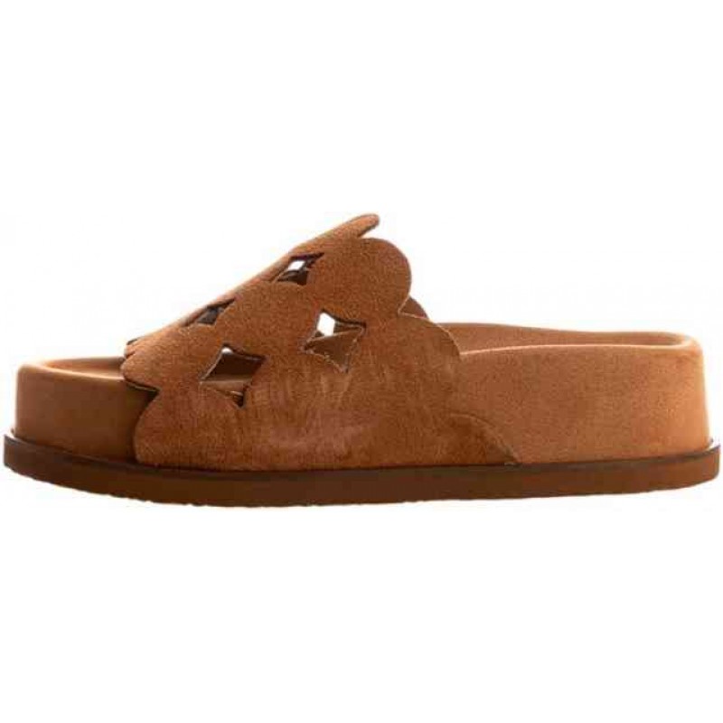 ΓΥΝΑΙΚΕΙΟ SLIPPER ΤΑΜΠΑ SOFIA MANTA 2098 TABAC