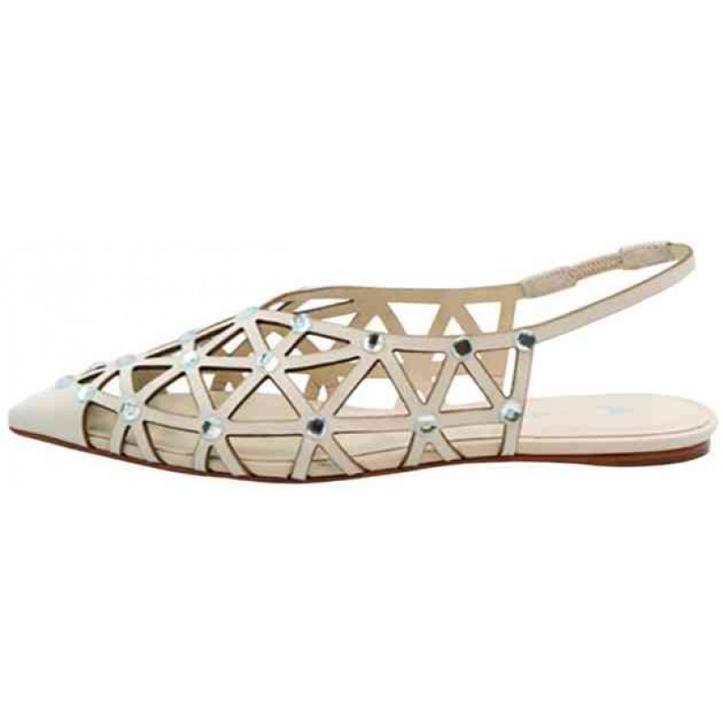 WOMEN'S BALLERINAS BEIGE CARRANO 507063/FAC01-LAIT