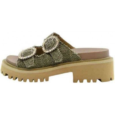 ΓΥΝΑΙΚΕΙΟ SLIPPERS ΧΑΚΙ NOA HARMON 9933-33 KHAKI 