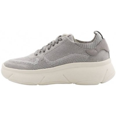 ΓΥΝΑΙΚΕΙΑ SNEAKERS ΓΚΡΙ GEOX D55NHA 09T22 C5097 KNIT.TEX+SU