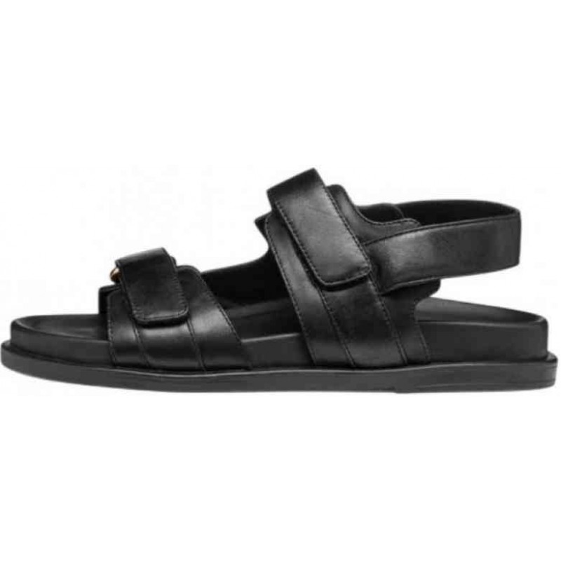 ΓΥΝΑΙΚΕΙΑ ΣΑΝΔΑΛΙΑ ΜΑΥΡΑ GEOX D ADELASH D55YWC 000TU C9999 NAPPA SHEEP LEA