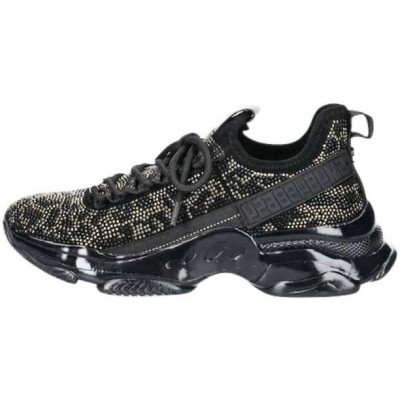 ΓΥΝΑΙΚΕΙΟ SNEAKER ΜΑΥΡΟ/ΧΡΥΣΟ STEVE MADDEN MAXILLA-S 11003512 363- BLK/GOLD 600001125