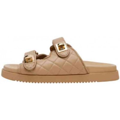 ΓΥΝΑΙΚΕΙΟ SLIPPERS ΚΑΜΗΛΟ STEVE MADDEN SM11003714-03001-217 SCHMONA-CN TAN LEATHER