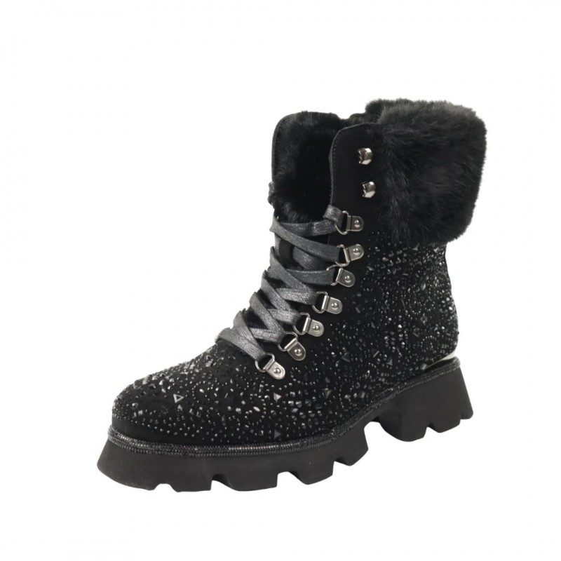 ΓΥΝΑΙΚΕΙΟ ΜΠΟΤΑΚΙ ΜΑΥΡΟ ALMA EN PENA I251356 CROSTA BLACK