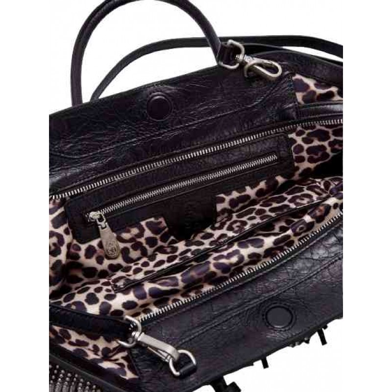 ΓΥΝΑΙΚΕΙΑ ΤΣΑΝΤΑ ΧΕΙΡΟΣ/ΩΜΟΥ ΜΑΥΡΗ ASH JACQUELINE FRINGES SS26-HB-153621-099-00