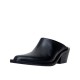 ΓΥΝΑΙΚΕΙΟ MULE ΜΑΥΡΟ CARRANO 616024/FAC01-VEGETAL P.COURO