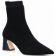 ΓΥΝΑΙΚΕΙΟ ΜΠΟΤΑΚΙ ΜΑΥΡΟ CARRANO 721005B/CAB01-KNIT/SOFT LEATHER (P.COURO)