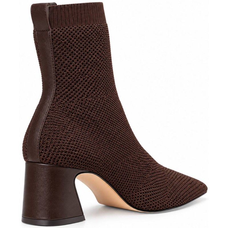 ΓΥΝΑΙΚΕΙΟ ΜΠΟΤΑΚΙ ΚΑΦΕ CARRANO 721005B/CAB01-KNIT/SOFT LEATHER (P.COURO)/DARK BROWN ΓΥΝΑΙΚΕΙΟ ΜΠΟΤΑΚΙ ΚΑΦΕ CARRANO 721005B/CAB01-KNIT/SOFT LEATHER (P.COURO)/DARK BROWN