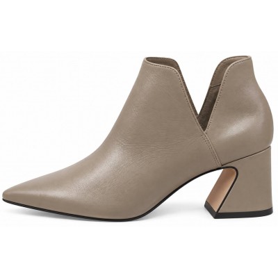 ΓΥΝΑΙΚΕΙΟ ΜΠΟΤΑΚΙ ΜΠΕΖ CARRANO 721007B/CAB01-SOFT LEATHER (P.COURO)FUNGHI