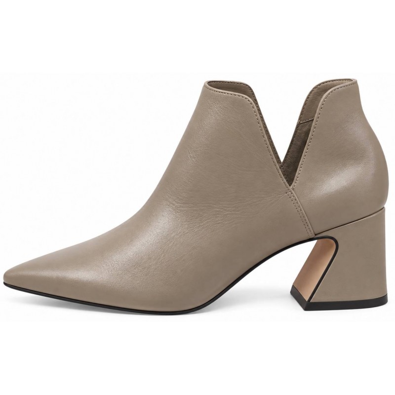 ΓΥΝΑΙΚΕΙΟ ΜΠΟΤΑΚΙ ΜΠΕΖ CARRANO 721007B/CAB01-SOFT LEATHER (P.COURO)FUNGHI