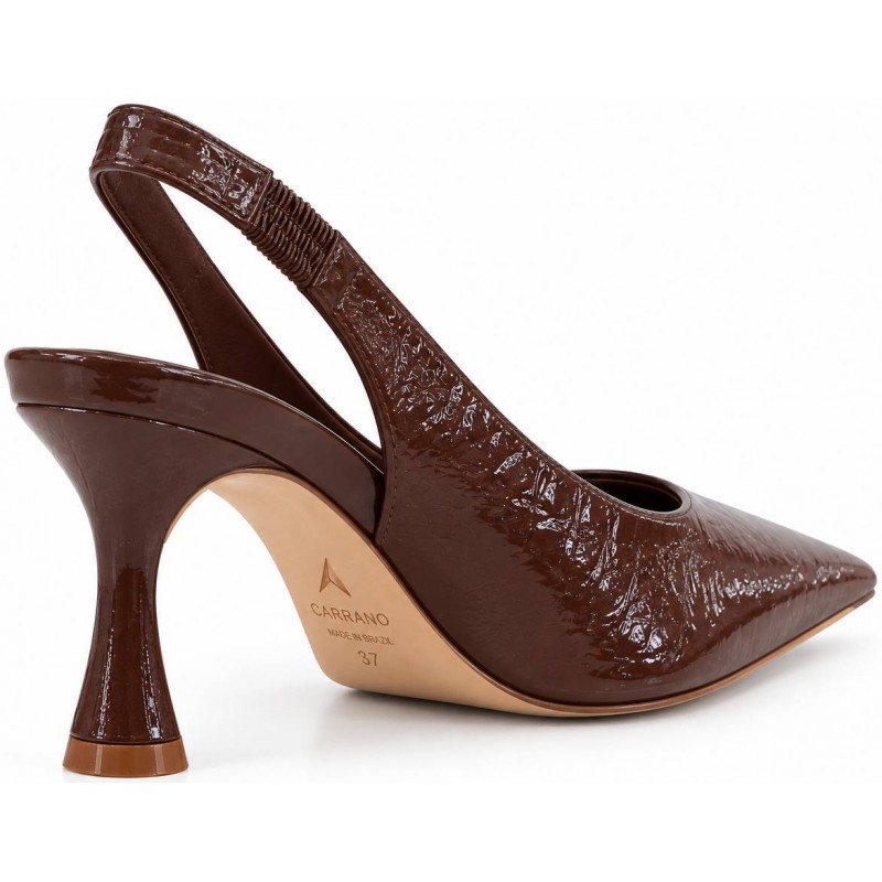 ΓΥΝΑΙΚΕΙΑ ΓΟΒΑ ΚΑΦΕ CARRANO 986002/CABL01-VERNIZ AIR(P.COURO)BROWNIE