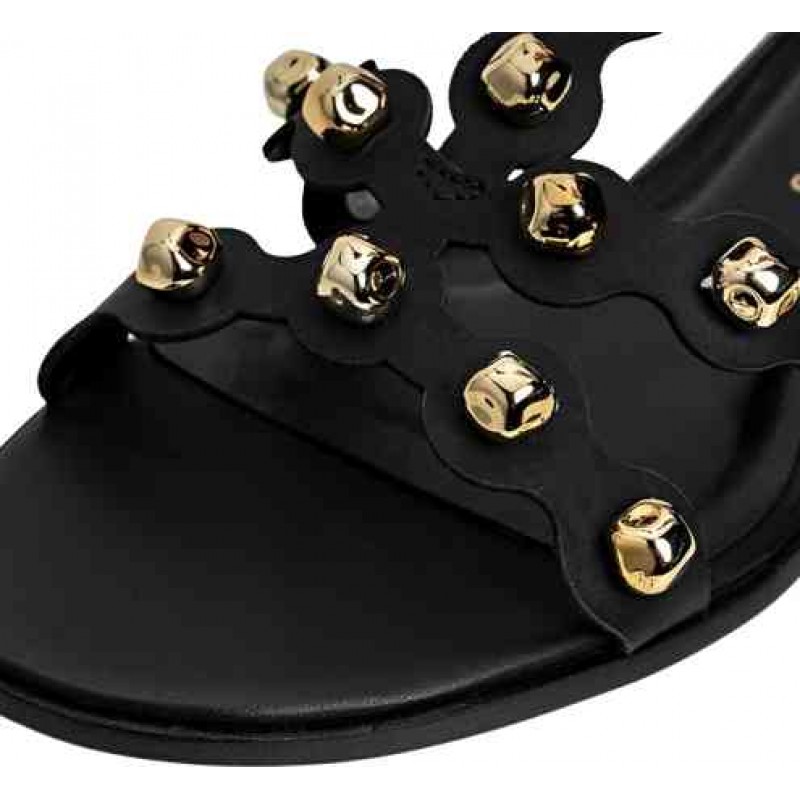 ΓΥΝΑΙΚΕΙΟ ΣΑΝΔΑΛΙ ΜΑΥΡΟ CARRANO 699035/TR01-VEGETAL (P.COURO)