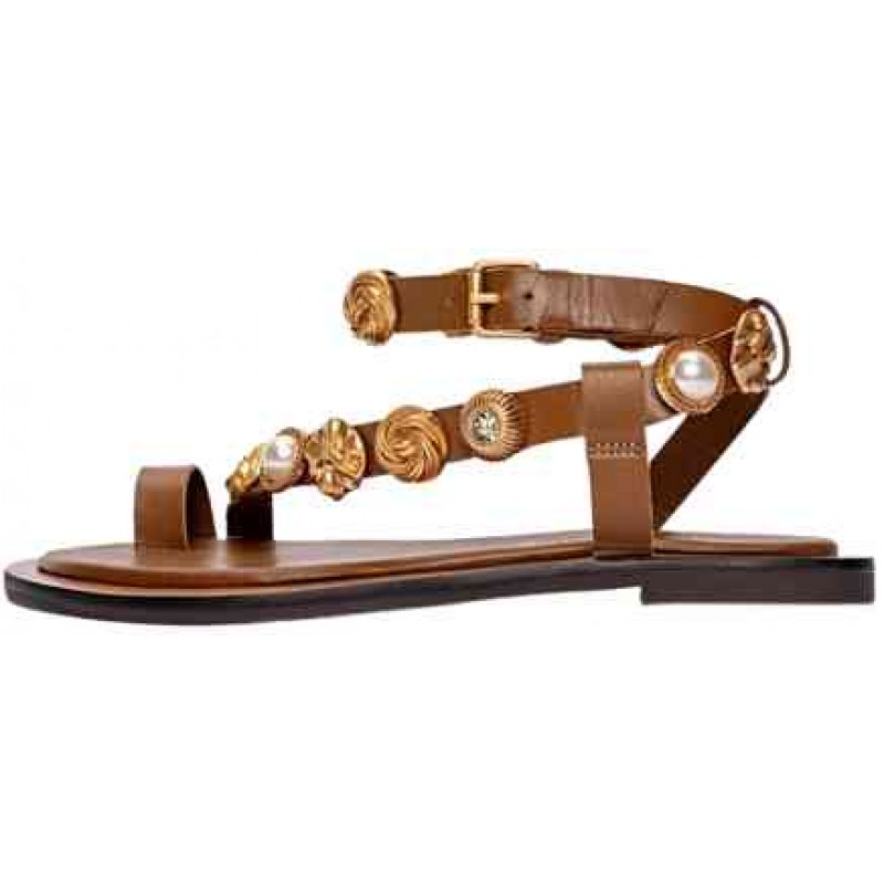 ΓΥΝΑΙΚΕΙΟ ΣΑΝΔΑΛΙ ΚΑΦΕ CARRANO 676027/TR01-VEGETAL (P.COURO)/BRUNETTE