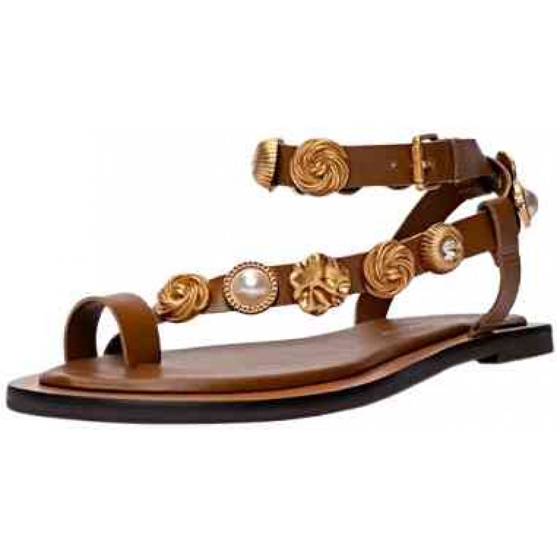 ΓΥΝΑΙΚΕΙΟ ΣΑΝΔΑΛΙ ΚΑΦΕ CARRANO 676027/TR01-VEGETAL (P.COURO)/BRUNETTE