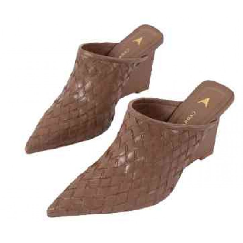 ΓΥΝΑΙΚΕΙΟ MULE ΚΑΦΕ CARRANO 930003/CABL01-SOFT LEATHER (P.COURO)