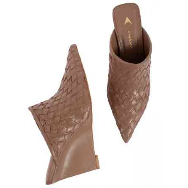 ΓΥΝΑΙΚΕΙΟ MULE ΚΑΦΕ CARRANO 930003/CABL01-SOFT LEATHER (P.COURO)