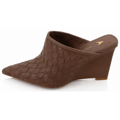 ΓΥΝΑΙΚΕΙΟ MULE ΚΑΦΕ CARRANO 930003/CABL01-SOFT LEATHER (P.COURO)