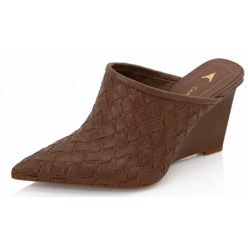ΓΥΝΑΙΚΕΙΟ MULE ΚΑΦΕ CARRANO 930003/CABL01-SOFT LEATHER (P.COURO)