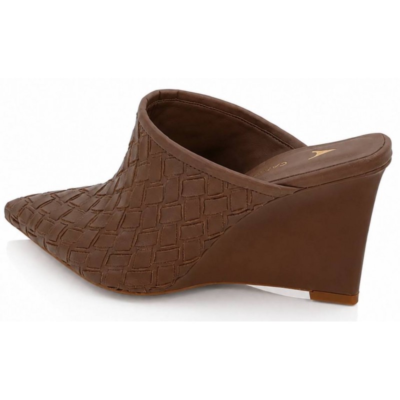 ΓΥΝΑΙΚΕΙΟ MULE ΚΑΦΕ CARRANO 930003/CABL01-SOFT LEATHER (P.COURO)