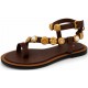 ΓΥΝΑΙΚΕΙΟ ΣΑΝΔΑΛΙ ΚΑΦΕ CARRANO 676027/TR01-VEGETAL (P.COURO)/BRUNETTE