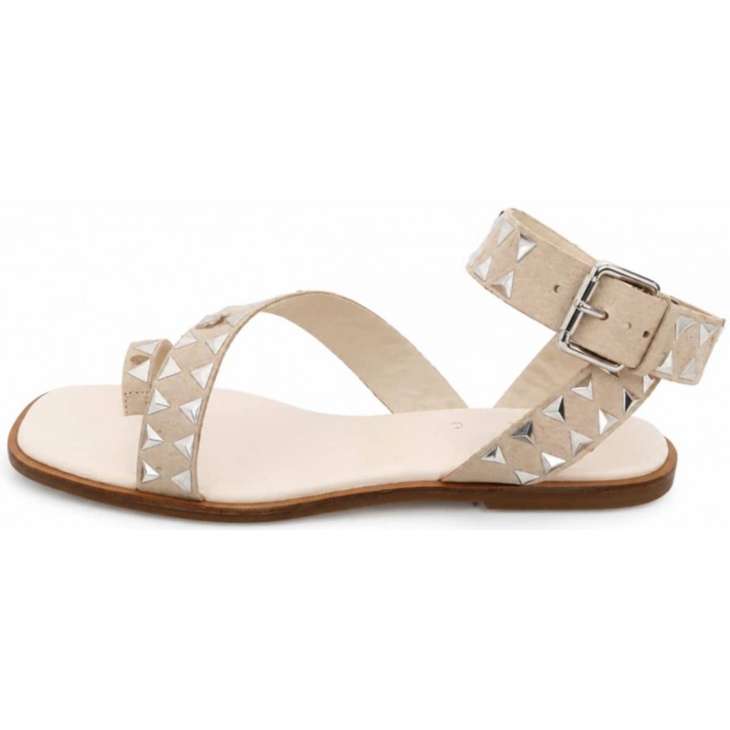 ΓΥΝΑΙΚΕΙΟ ΣΑΝΔΑΛΙ OFF WHITE CARRANO 777044/TR01-NOBUCK SMOOTH (P.COURO)/ICE