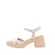 WOMEN'S SANDAL OFF WHITE WONDERS D-1021 OFF WHITE