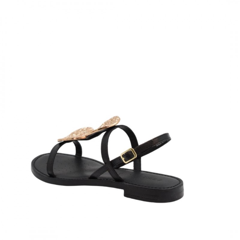 ΓΥΝΑΙΚΕΙΑ ΣΑΝΔΑΛΙΑ ΜΑΥΡΑ GEOX D MADDALUSIA C F-BUFFALO D55YMF 0001J C9999