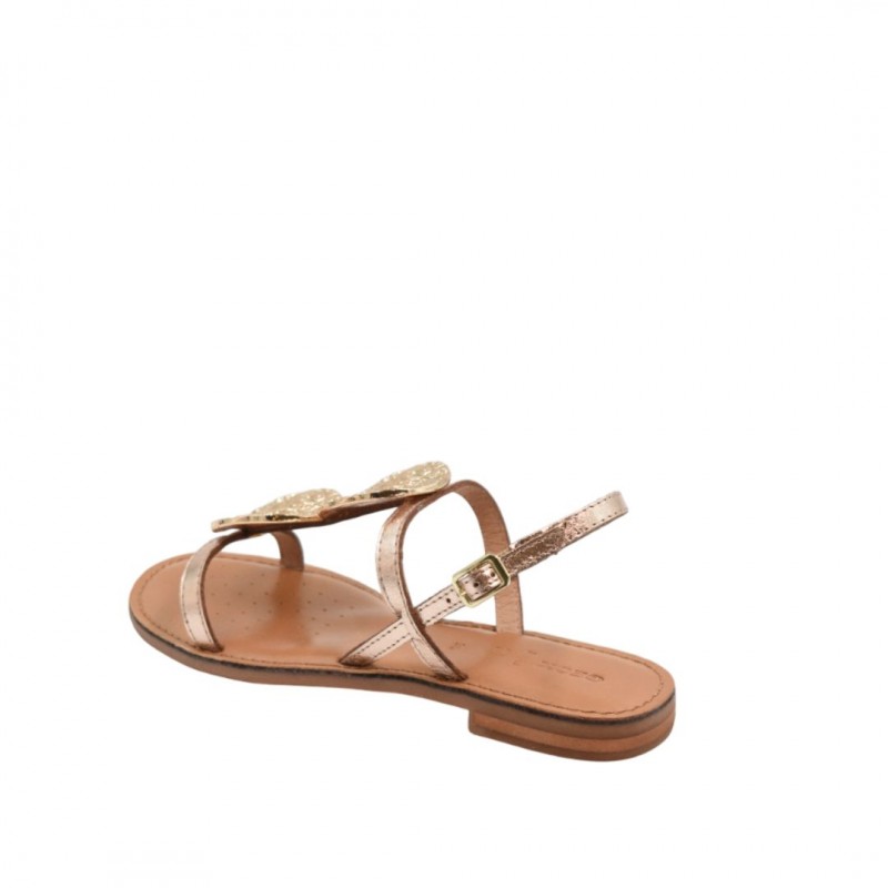 ΓΥΝΑΙΚΕΙΑ ΣΑΝΔΑΛΙΑ ΤΑΜΠΑ/ΧΡΥΣΟ GEOX D MADDALUSIA D55YMF 000N0 C2012