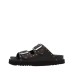 WOMEN'S BLACK SLIPPERS SCHOLL F30613 1004 380 BEATRIZ