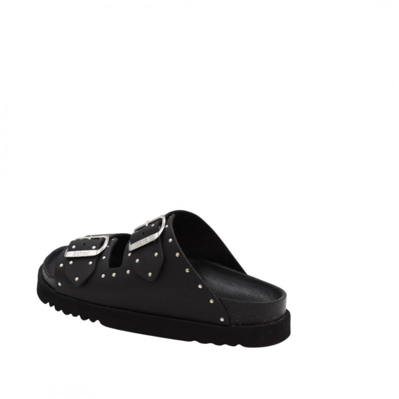 WOMEN'S BLACK SLIPPERS SCHOLL F30613 1004 380 BEATRIZ