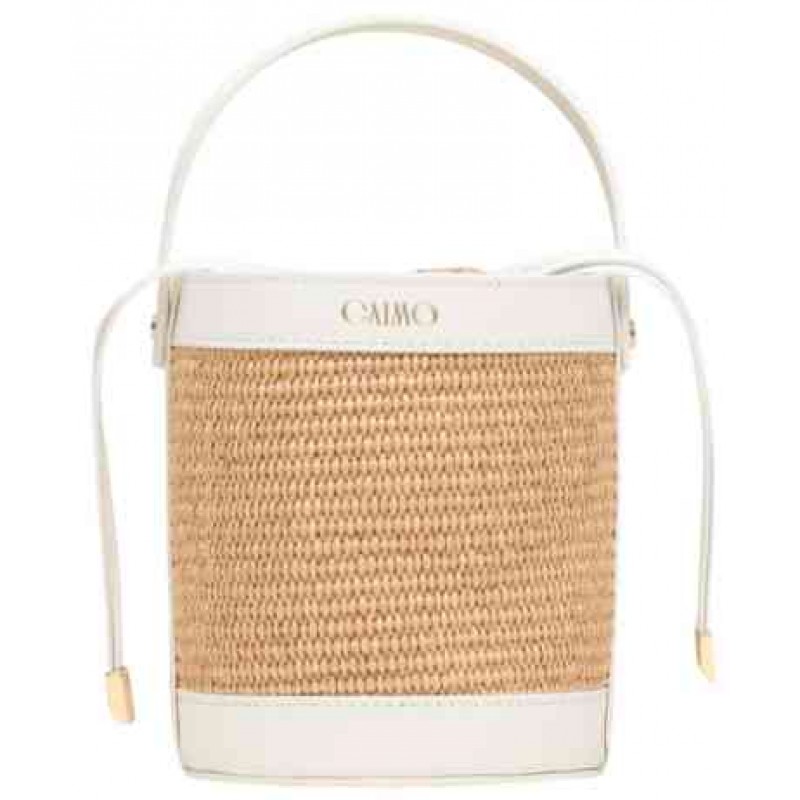 ΓΥΝΑΙΚΕΙΑ ΤΣΑΝΤΑ ΧΕΙΡΟΣ/ΧΙΑΣΤΙ ΛΕΥΚΗ/ΜΠΕΖ GAIMO  BOMBON 23099-43540-1 V0002